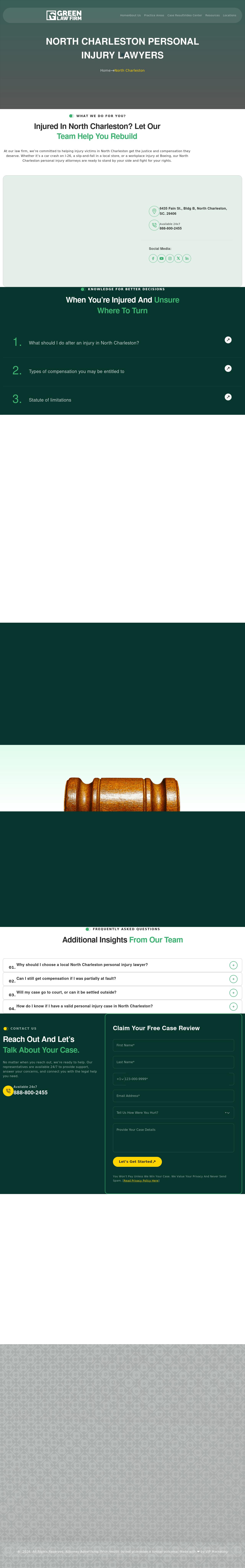 Green Law Firm - North Charleston SC Lawyers