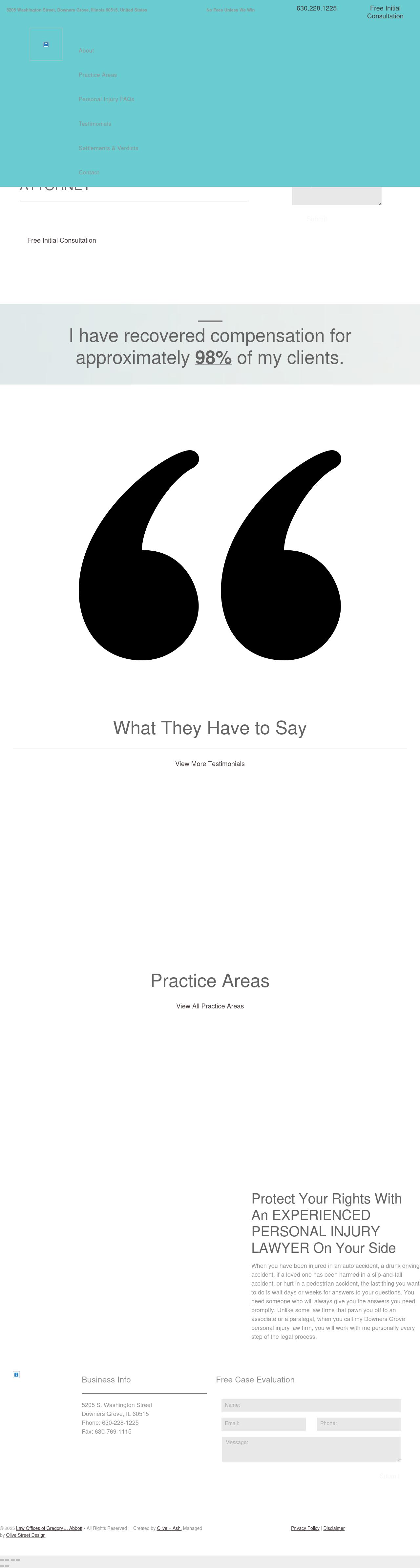 Gregory J. Abbott, Attorney at Law - Downers Grove IL Lawyers