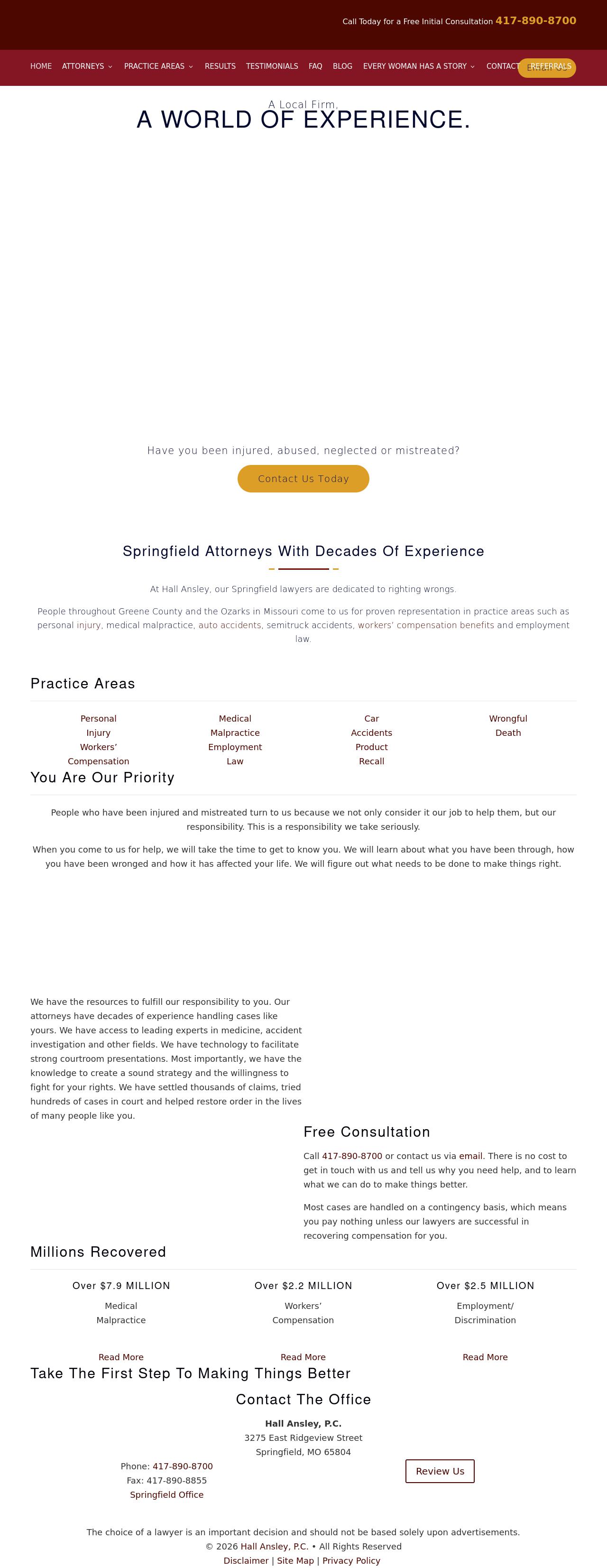 Hall Ansley, P.C. - Springfield MO Lawyers