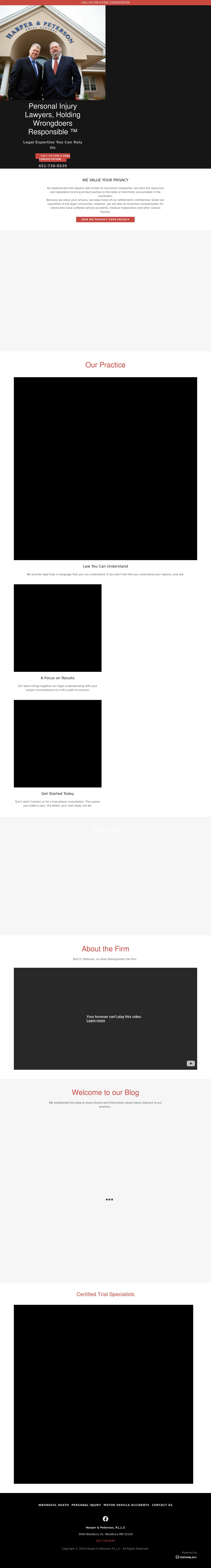Harper & Peterson, P.L.L.C. - Woodbury MN Lawyers