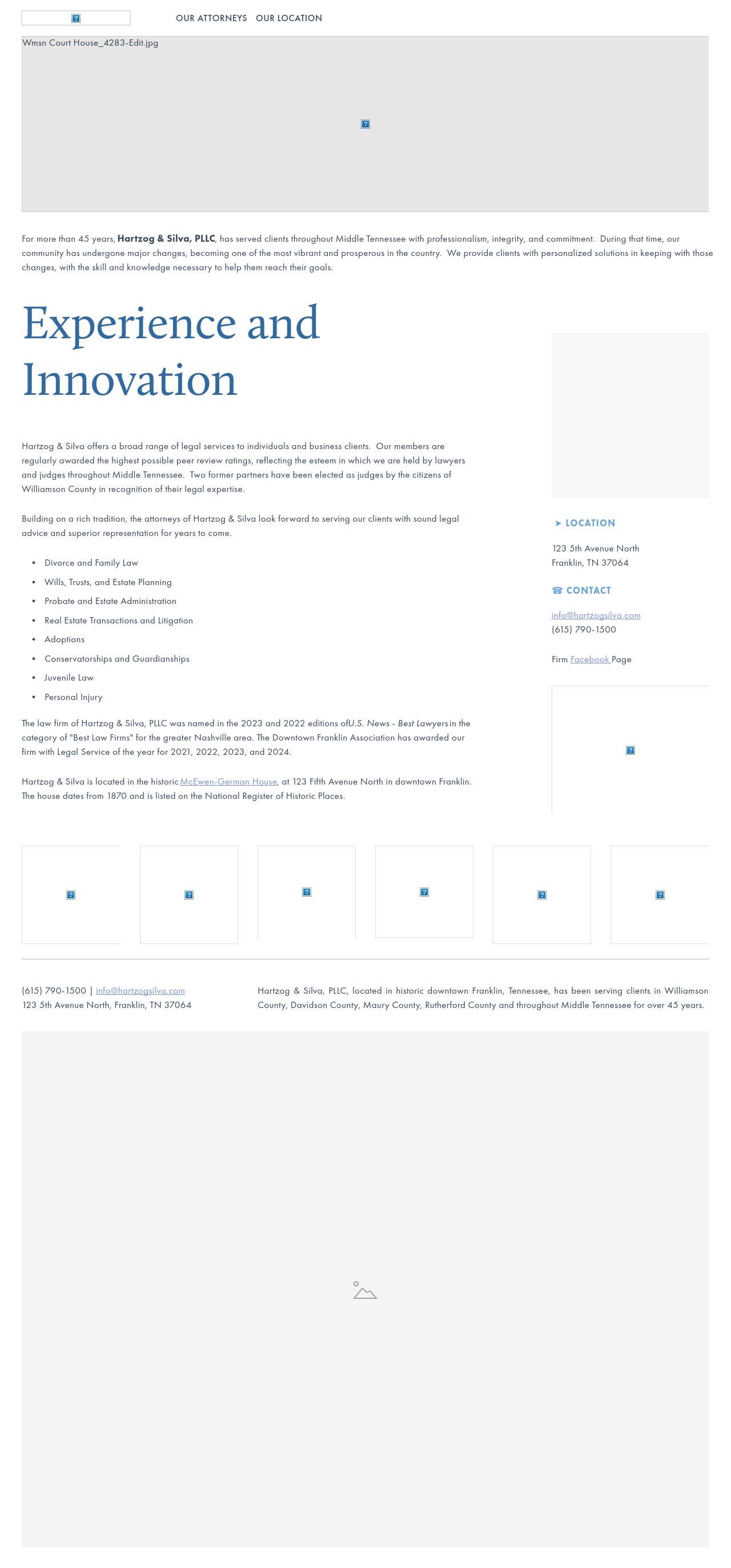 Hartzog & Silva, PLC - Franklin TN Lawyers