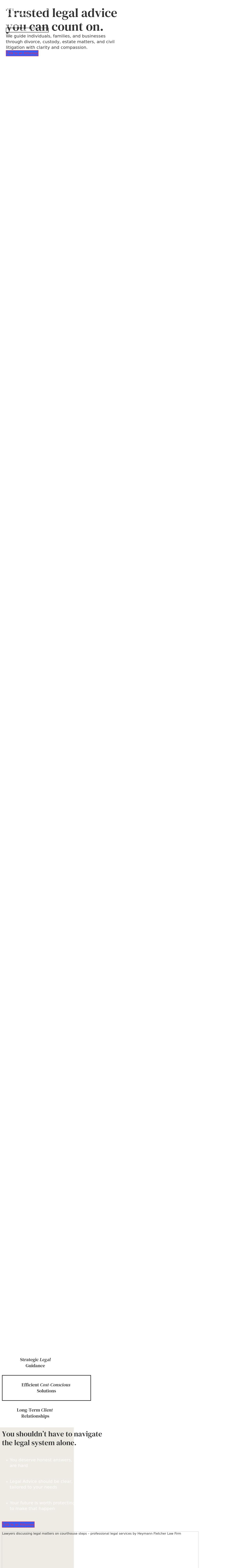 Heymann & Fletcher - Randolph NJ Lawyers