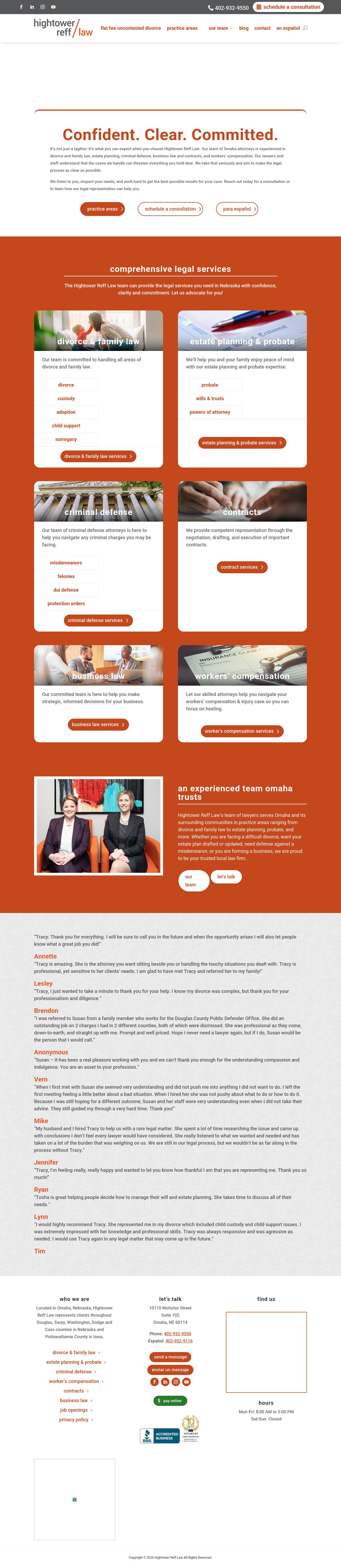 Hightower Reff Law - Omaha NE Lawyers