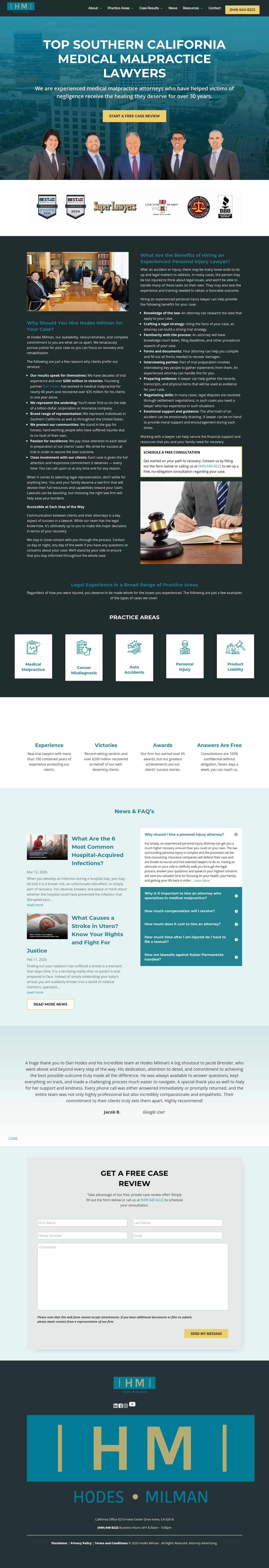 Hodes Milman LLP. - Irvine CA Lawyers