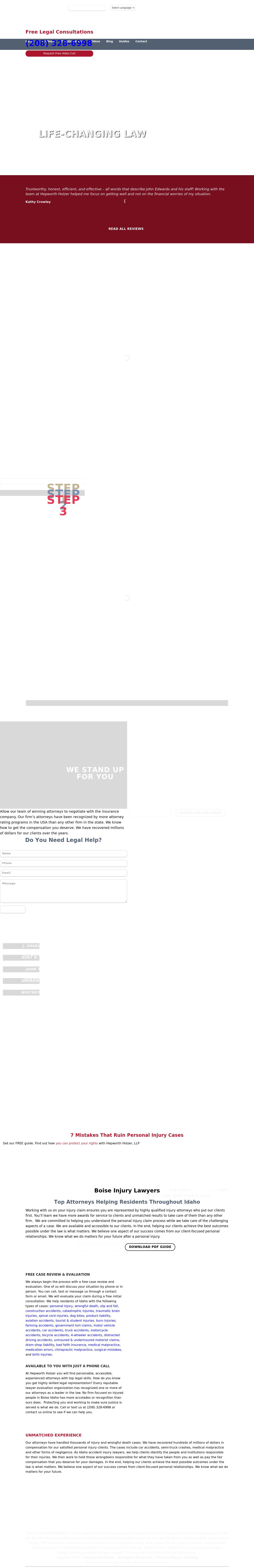 Holzer Edwards, Chartered - Boise ID Lawyers