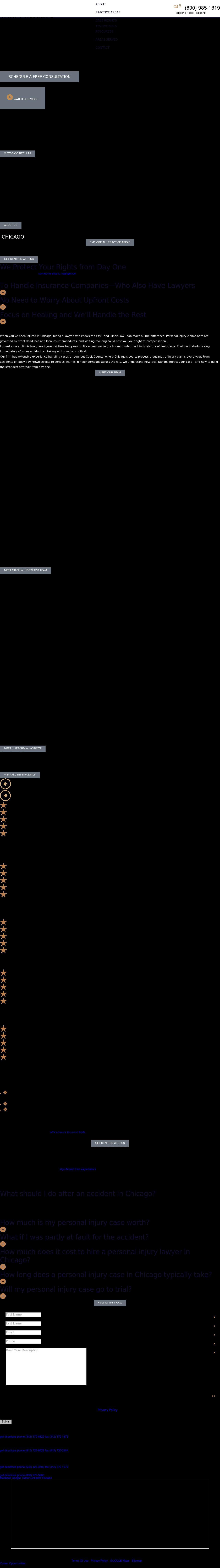 Horwitz, Horwitz & Associates, LTD - Joliet IL Lawyers