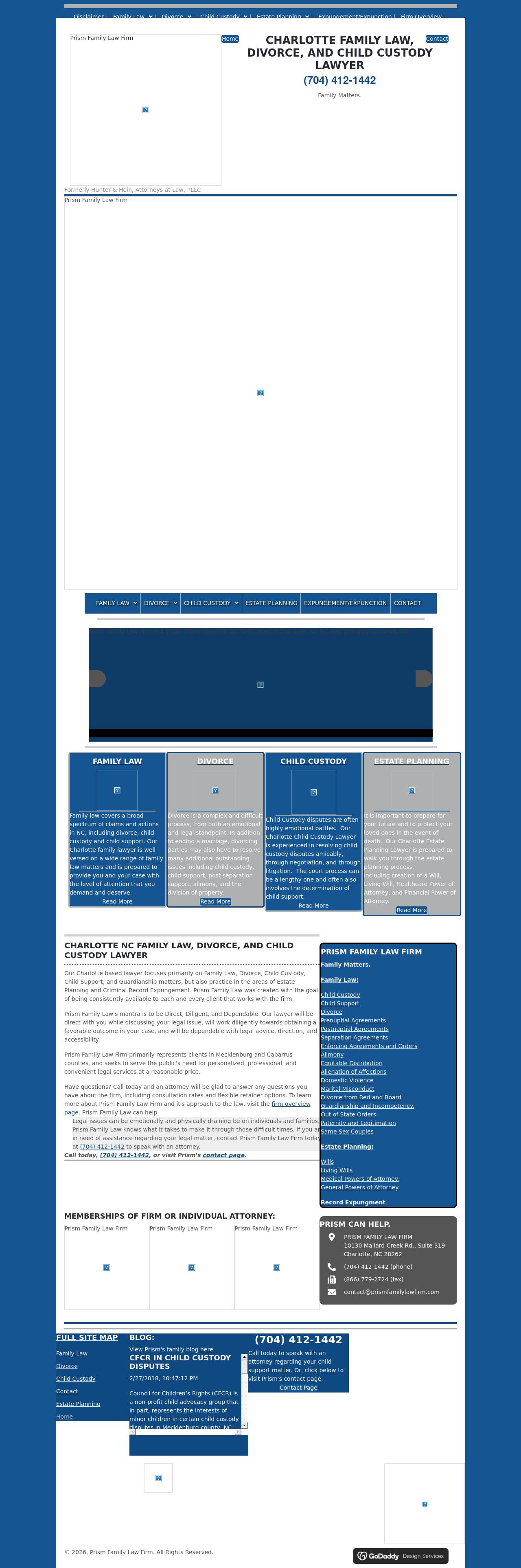 Hunter & Hein, Attorneys at Law, PLLC - Charlotte NC Lawyers