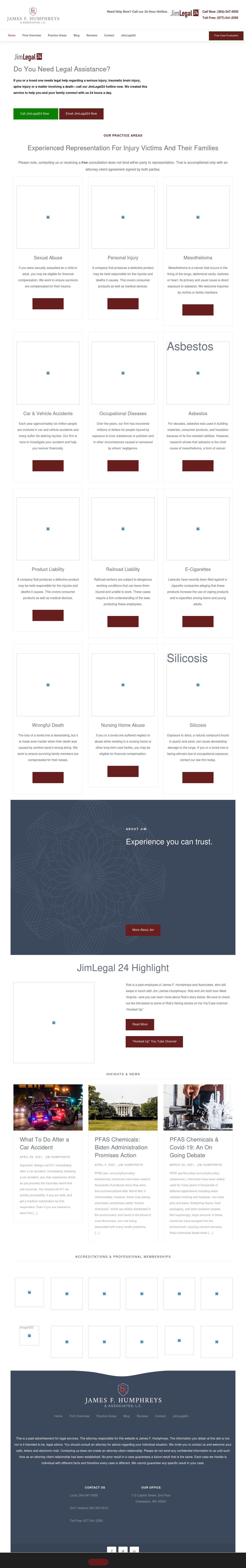 James F. Humphreys & Associates, L.C. - Charleston WV Lawyers