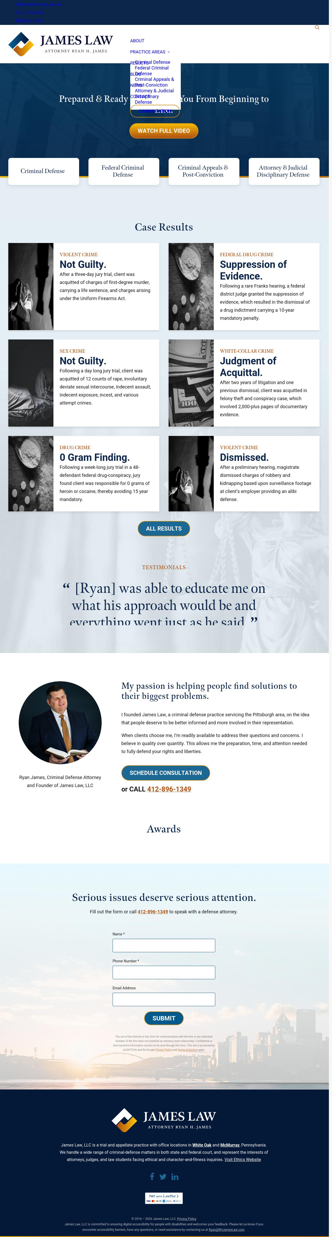 James Law, LLC - White Oak PA Lawyers