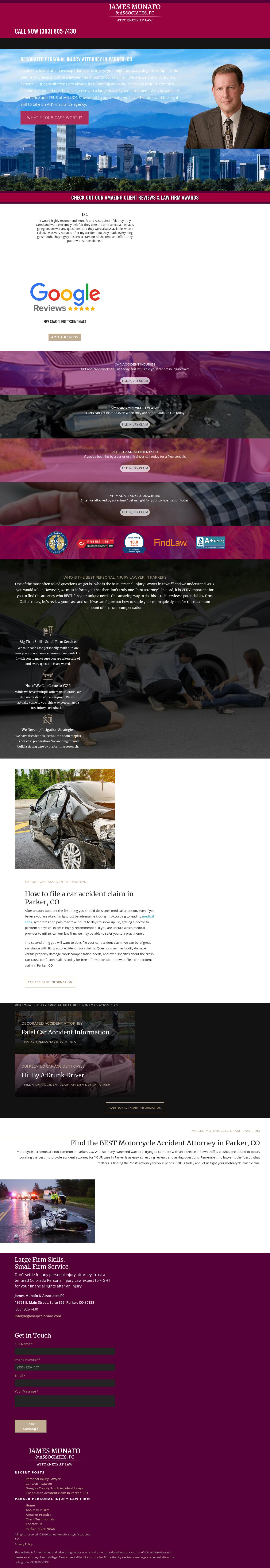 James Munafo & Associates, P.C. - Parker CO Lawyers