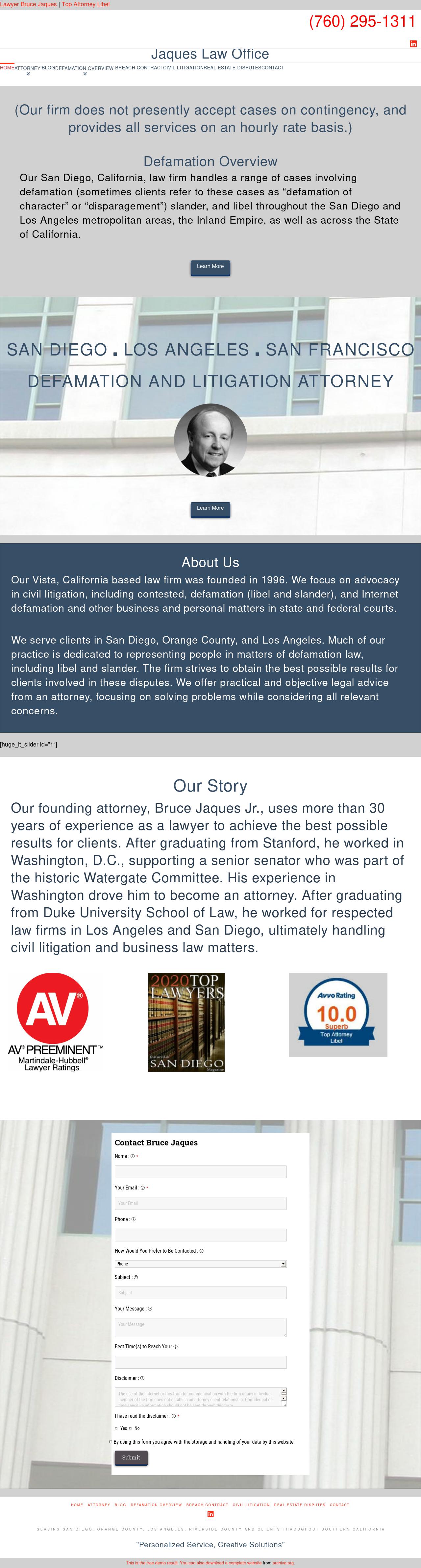 Jaques Law Office - Vista CA Lawyers