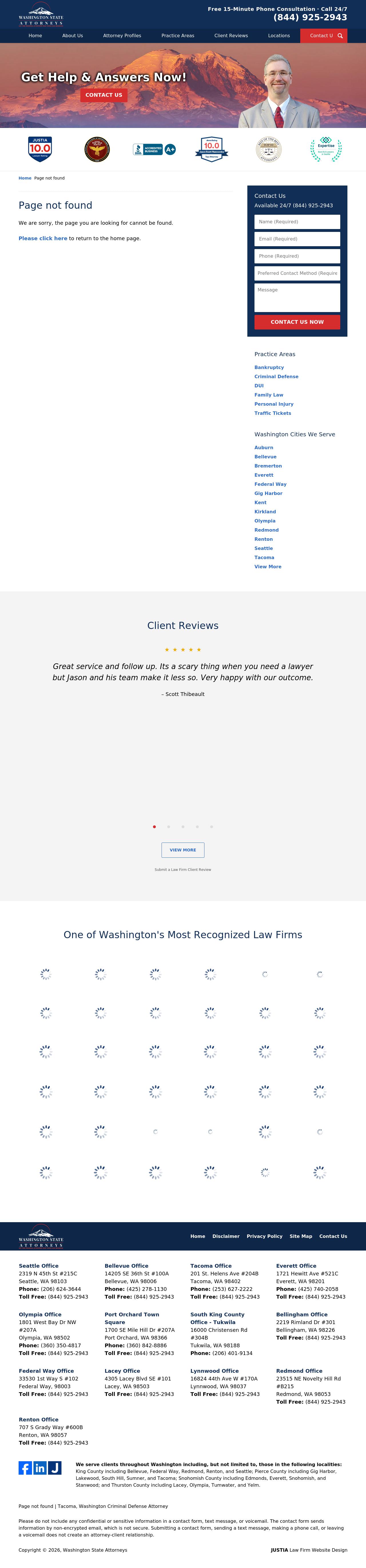 Jason S. Newcombe Law Offices - Bellevue WA Lawyers