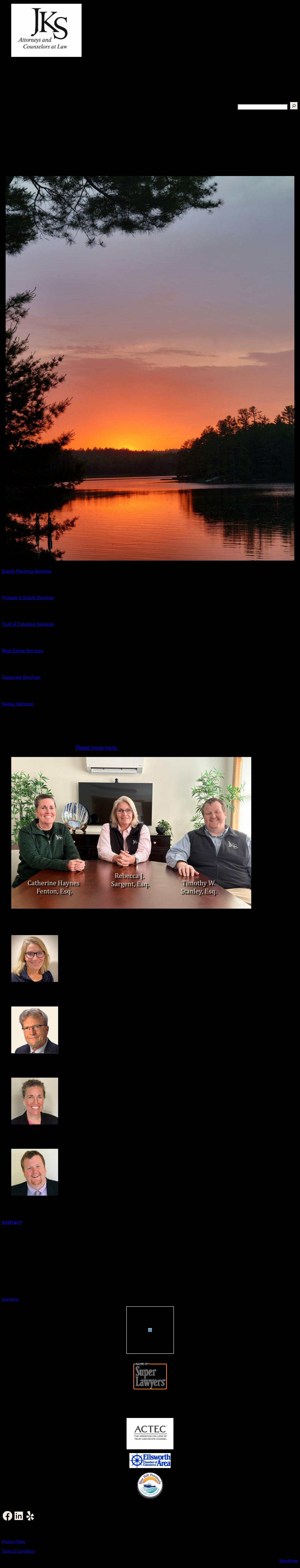 Jeffrey W. Jones, P.A. - Ellsworth ME Lawyers