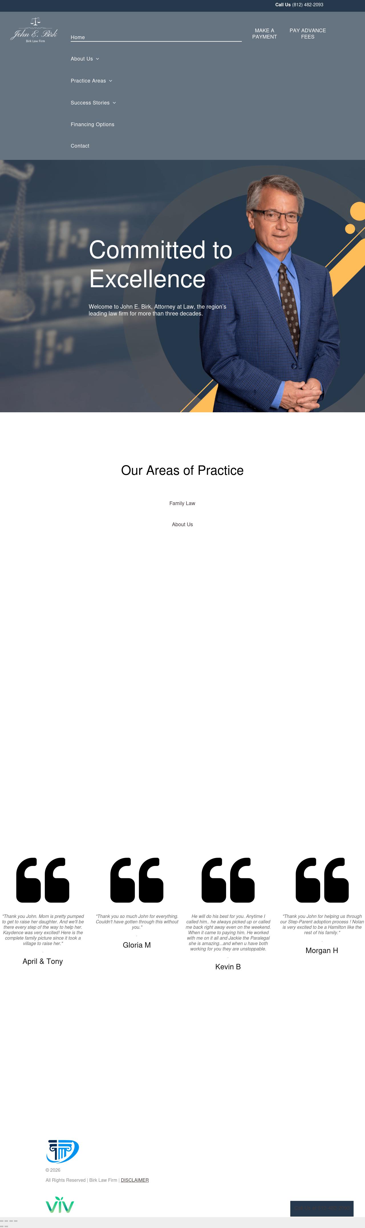 John E. Birk, Attorney at Law - Jasper IN Lawyers