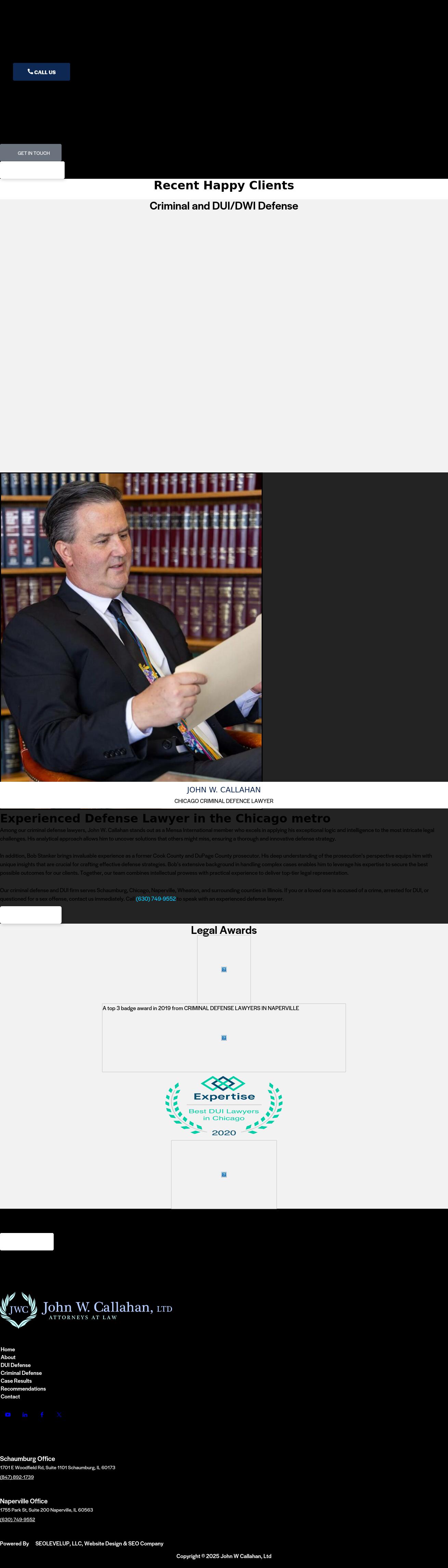 John W. Callahan, Ltd. - Naperville IL Lawyers