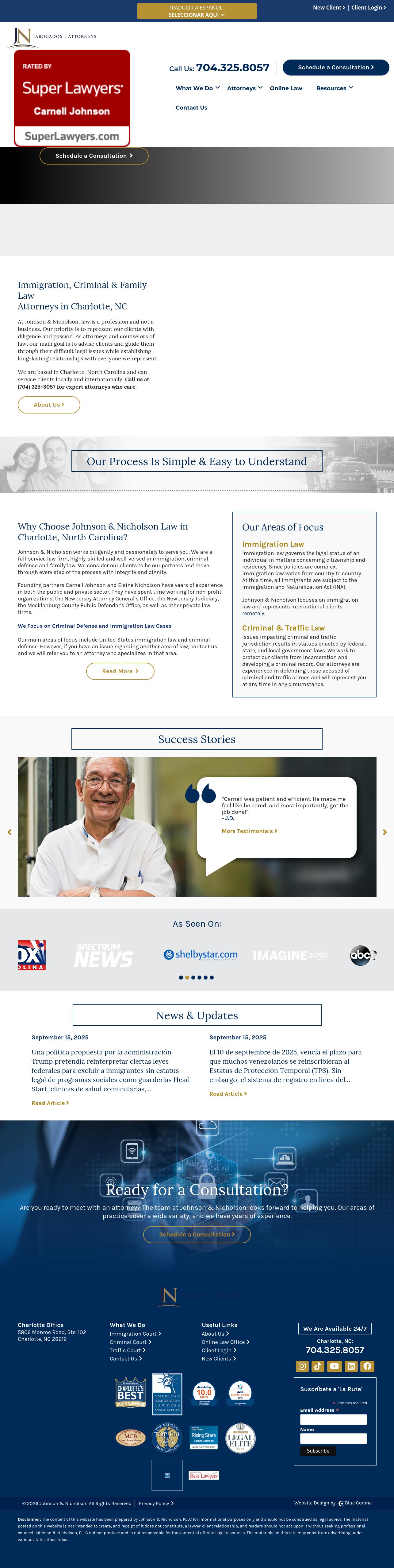 Johnson & Nicholson, PLLC - Charlotte NC Lawyers