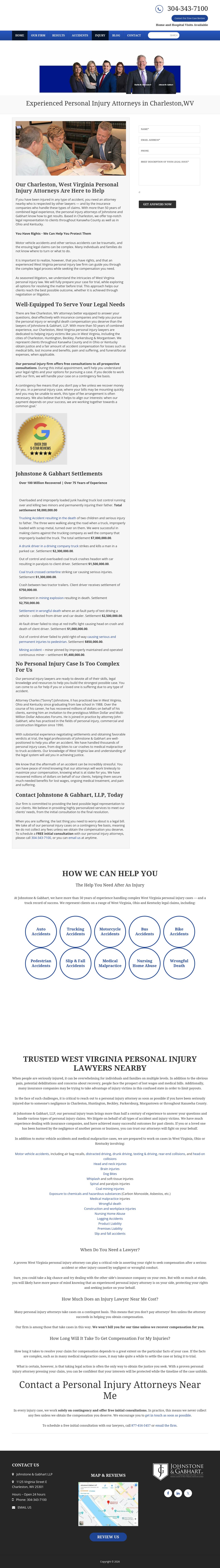 Johnstone & Gabhart, LLP - Charleston WV Lawyers