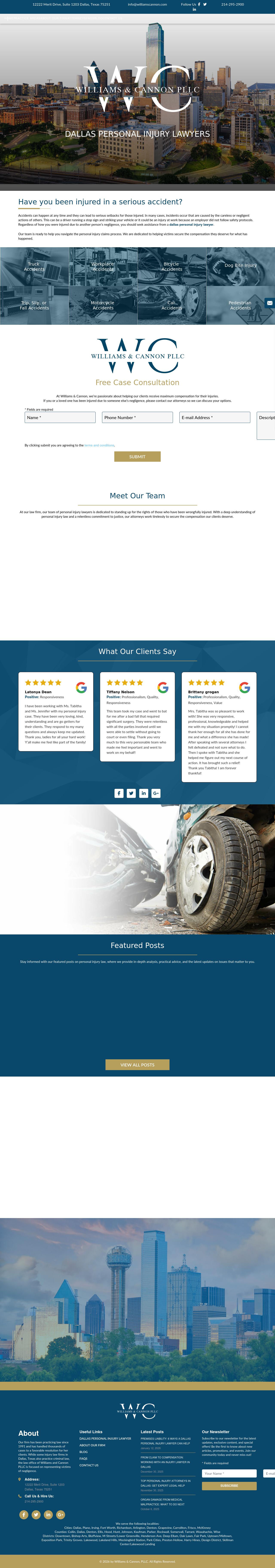 Johnson, Zegen, Scott & Williams, PLLC - Dallas TX Lawyers