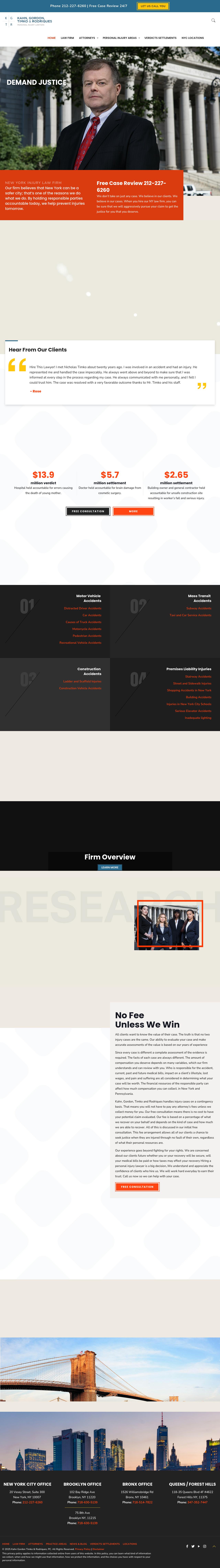 Kahn Gordon Timko & Rodriques P.C. - New York NY Lawyers
