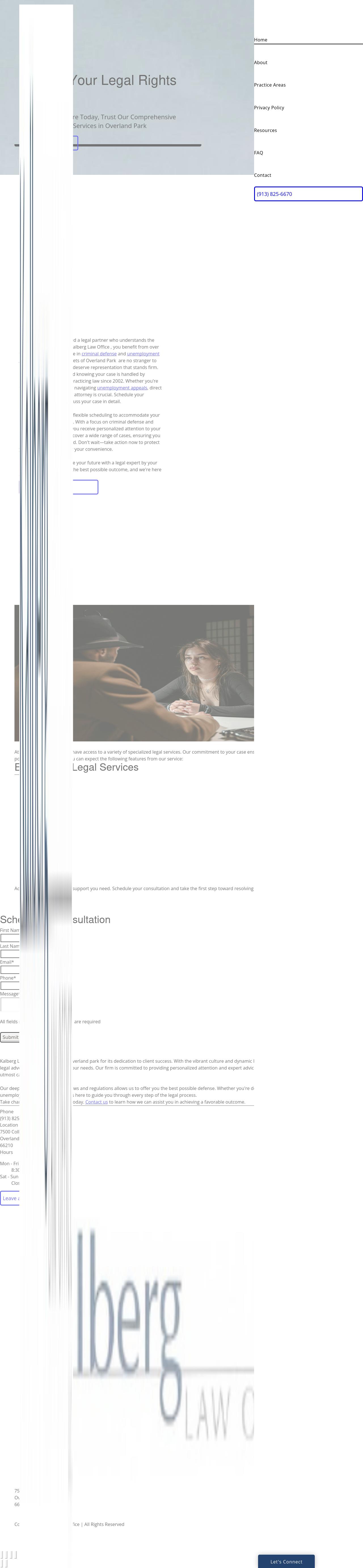 Kalberg Law Office L.L.C. - Overland Park KS Lawyers