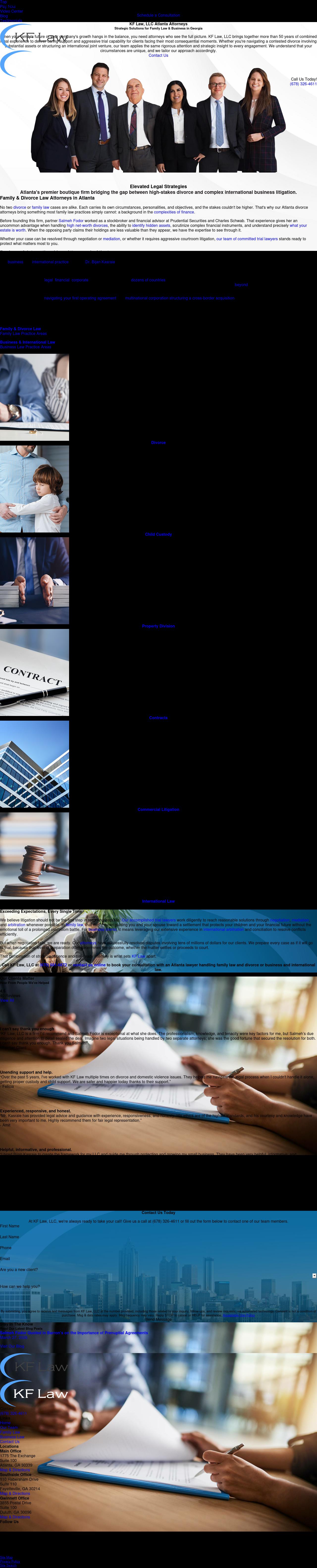Kasraie & Fodor  LLC - Atlanta GA Lawyers