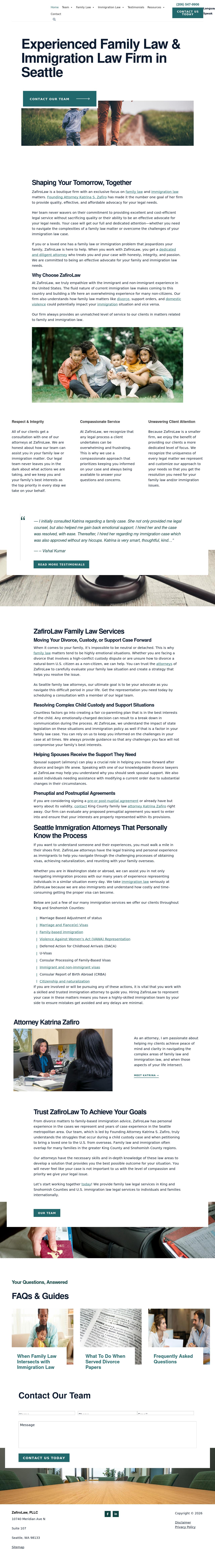 Katrina S. Zafiro, Attorney at Law - Seattle WA Lawyers