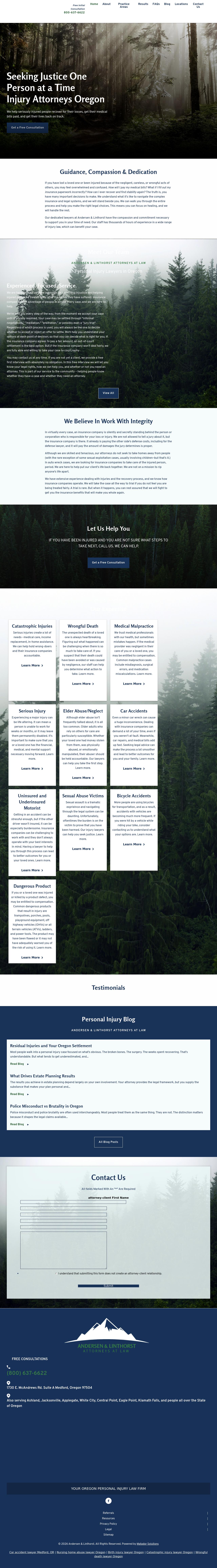 Kelly L. Andersen, Attorney At Law - Grants Pass OR Lawyers