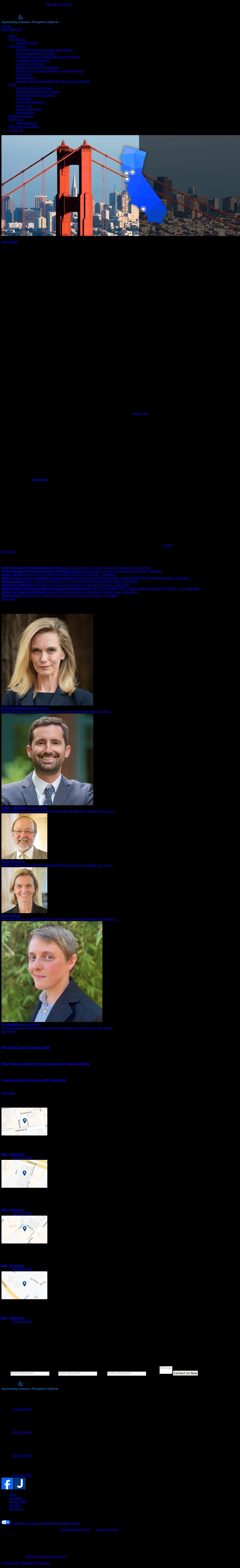 Kemnitzer, Barron & Krieg LLP - San Diego CA Lawyers