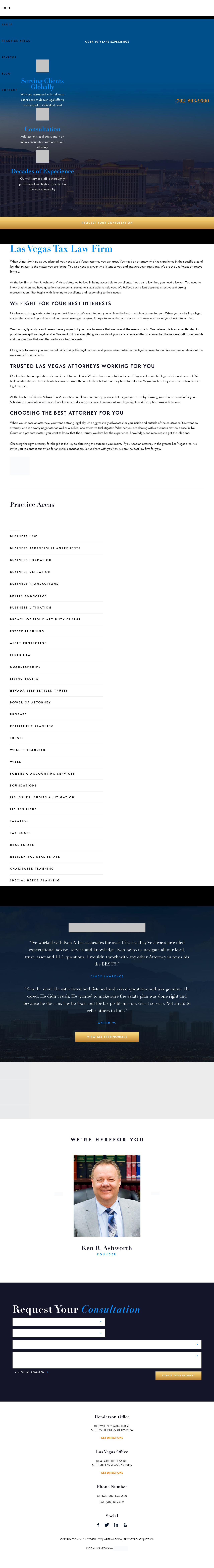 Ken R. Ashworth & Associates - Henderson NV Lawyers