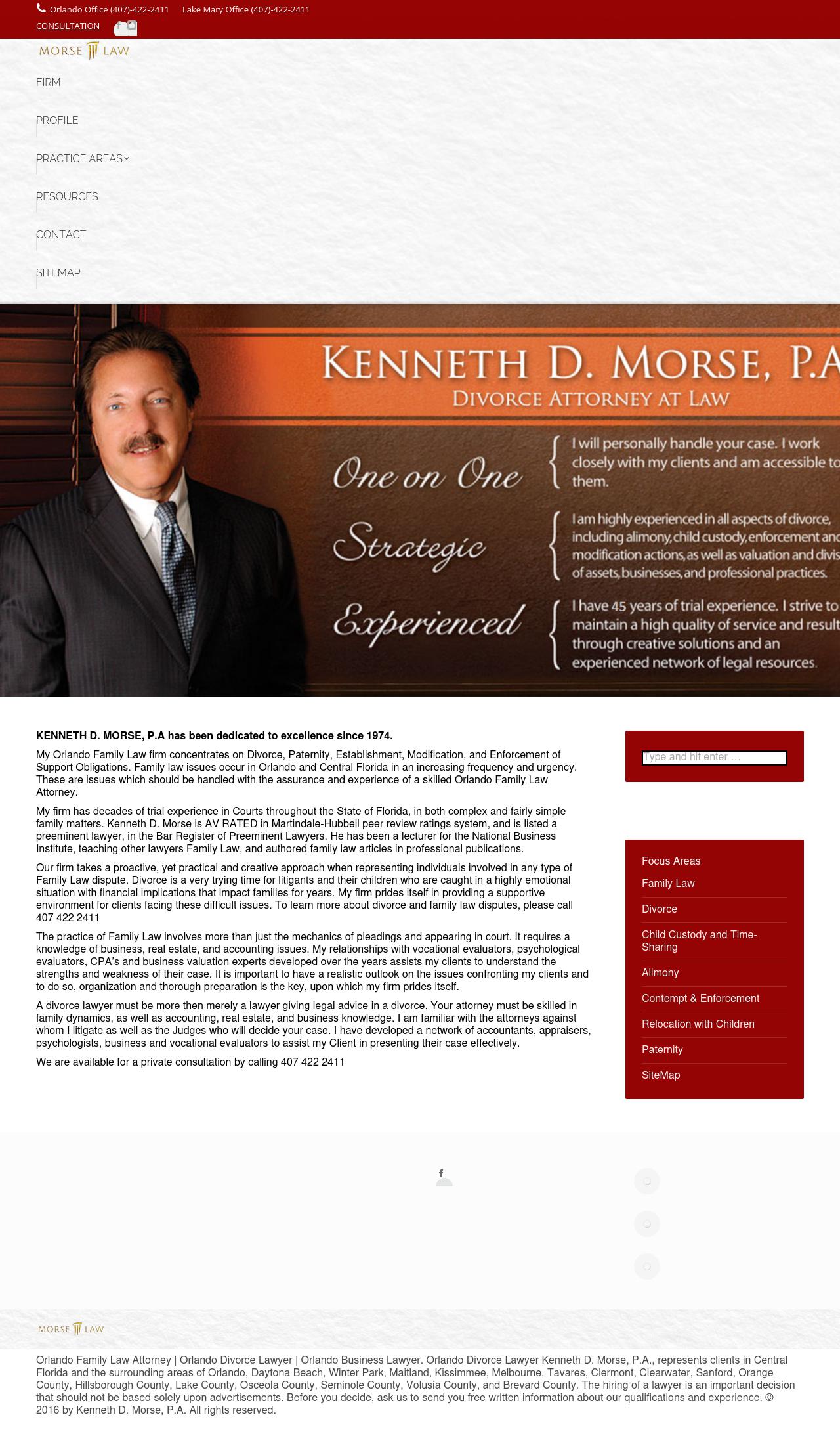 Kenneth D. Morse - Orlando FL Lawyers