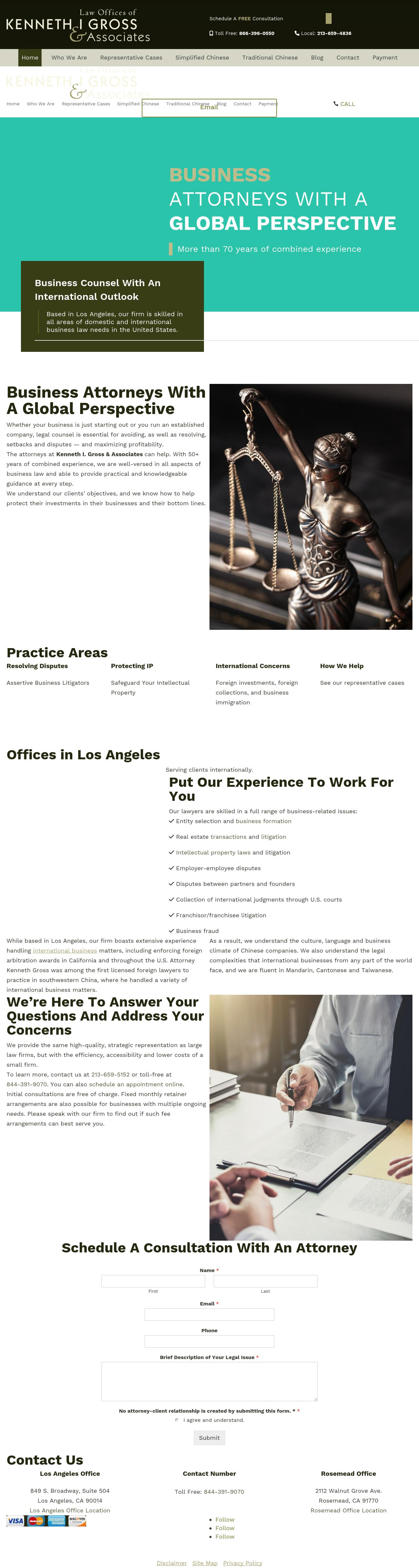 Kenneth I. Gross & Associates - Los Angeles CA Lawyers