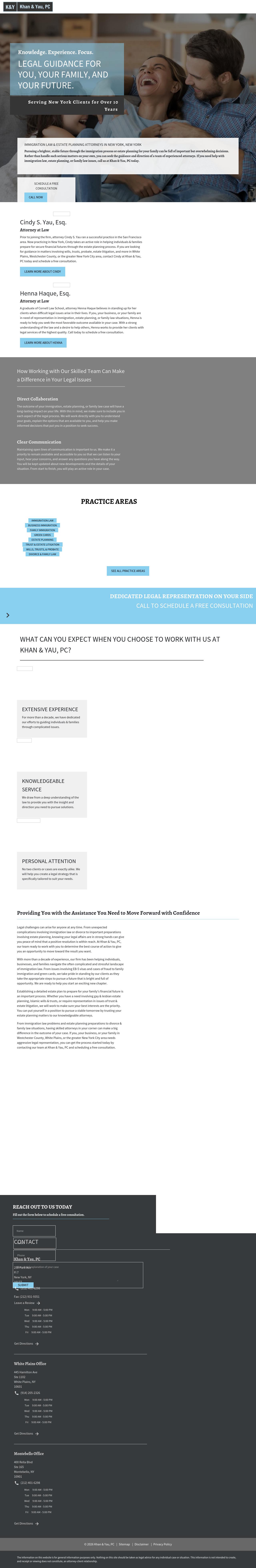 Khan & Yau, PC - New York NY Lawyers