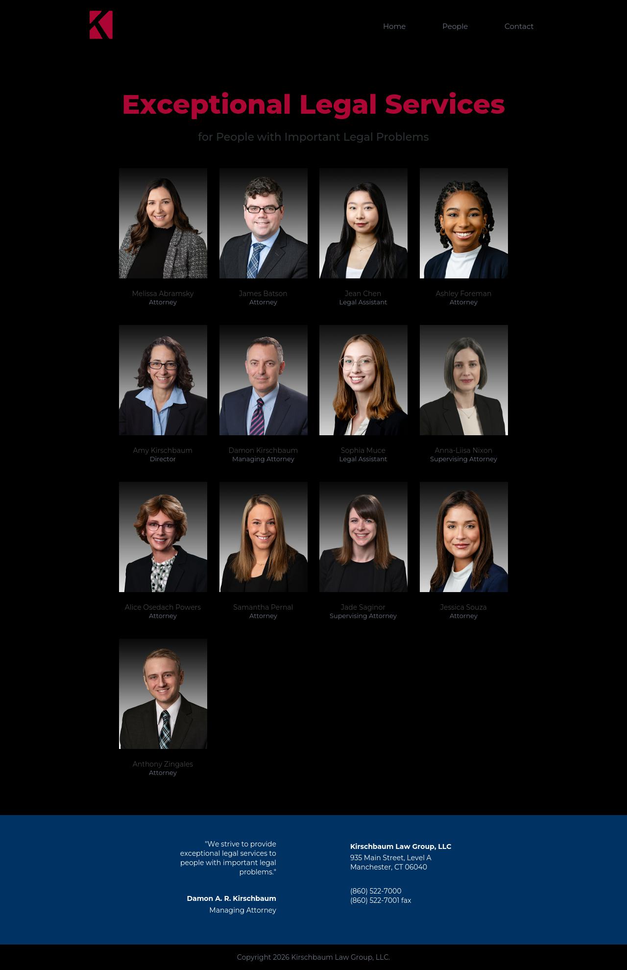 Kirschbaum Law Firm, LLC - Wethersfield CT Lawyers