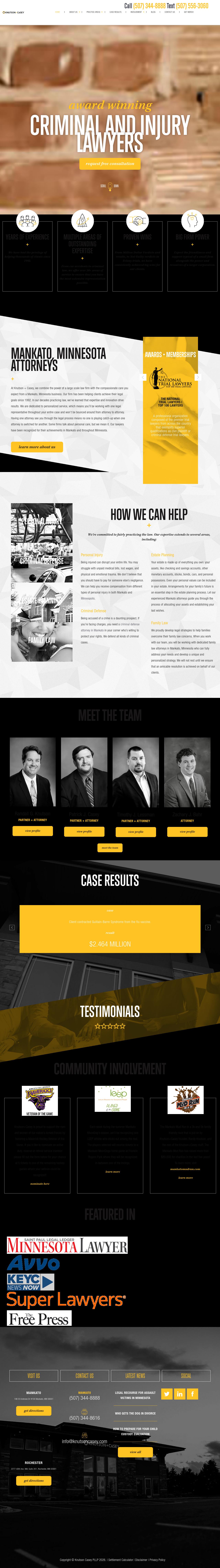 Knutson, Casey, Koberoski+Abed - Mankato MN Lawyers
