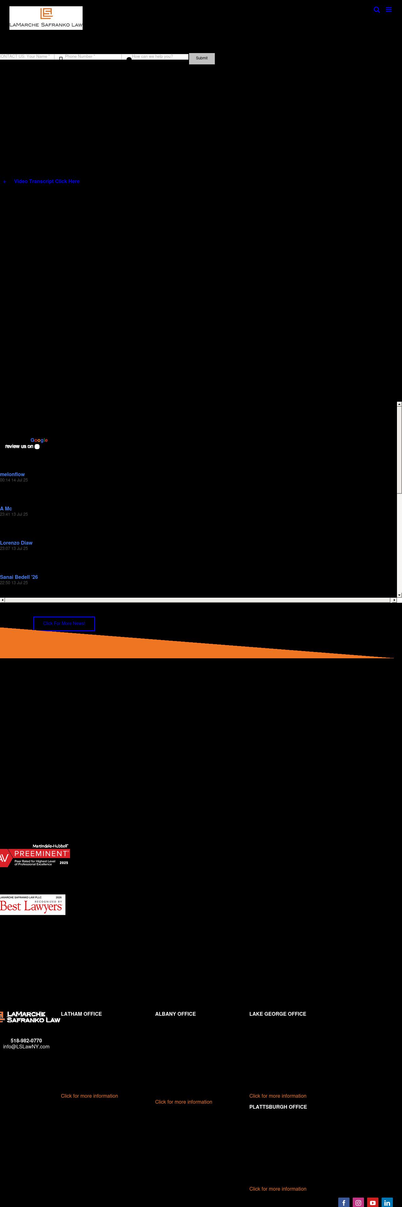 LaMarche Safranko Law PLLC - Albany NY Lawyers