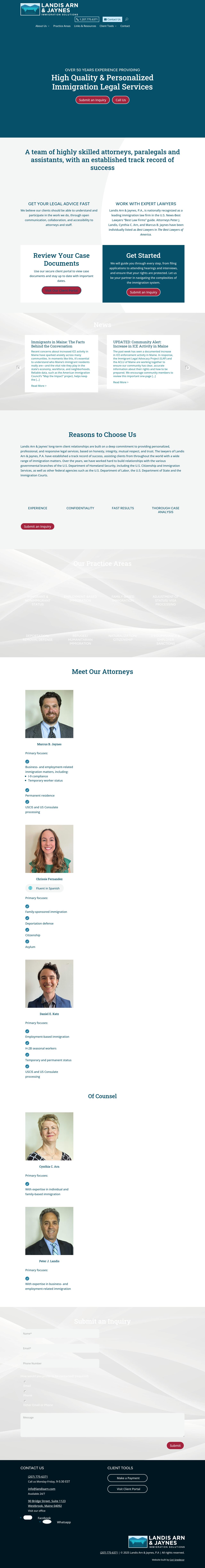 Landis Arn & Jaynes PA - Portland ME Lawyers