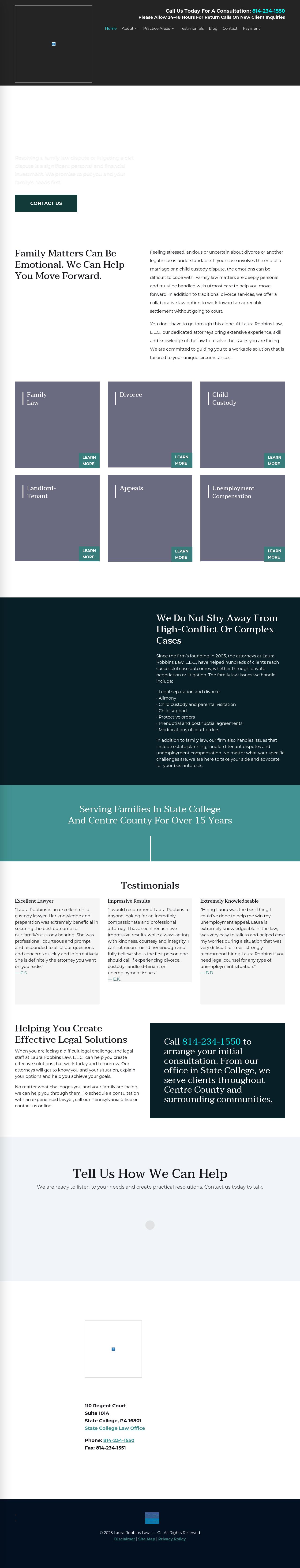 Laura Robbins Law, L.L.C. - State College PA Lawyers