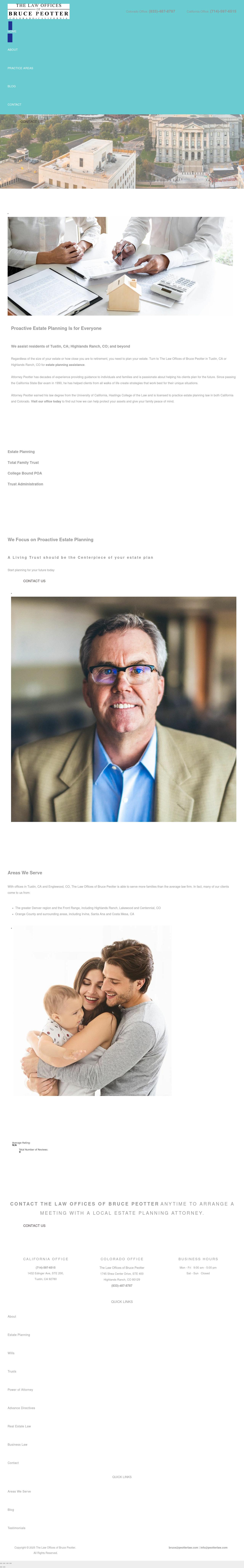 Law Office of Bruce Peotter - Tustin CA Lawyers