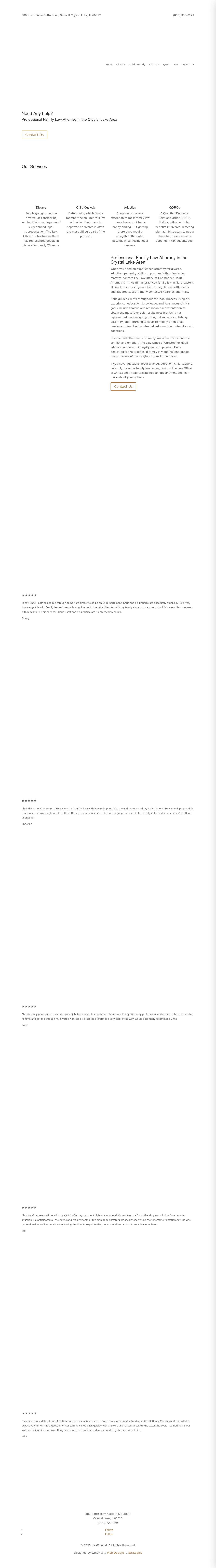 Law Office of Christopher Haaff - Crystal Lake IL Lawyers