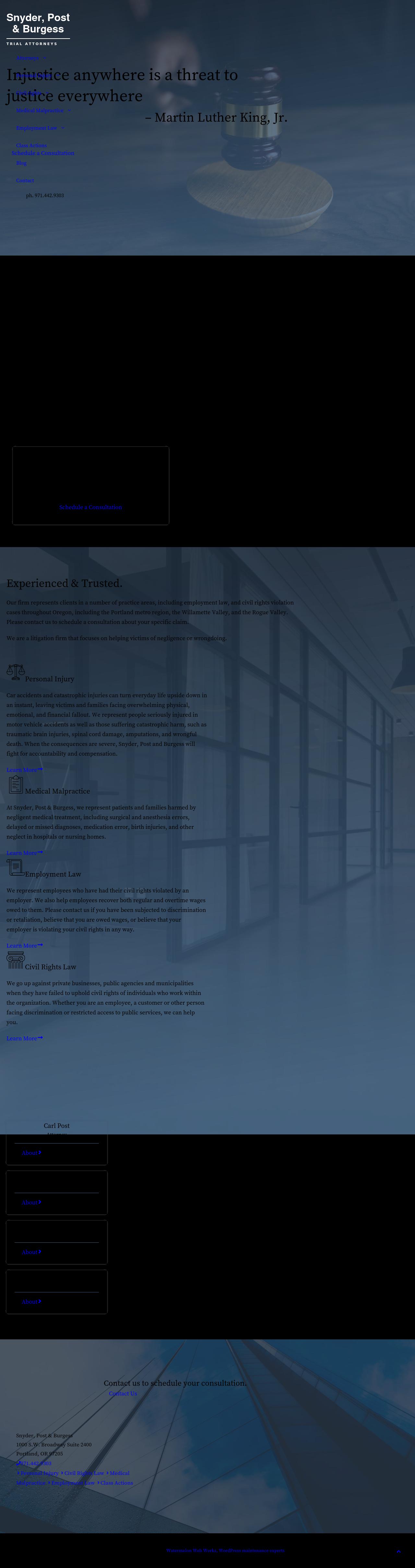 Law Office of Daniel Snyder - Portland OR Lawyers