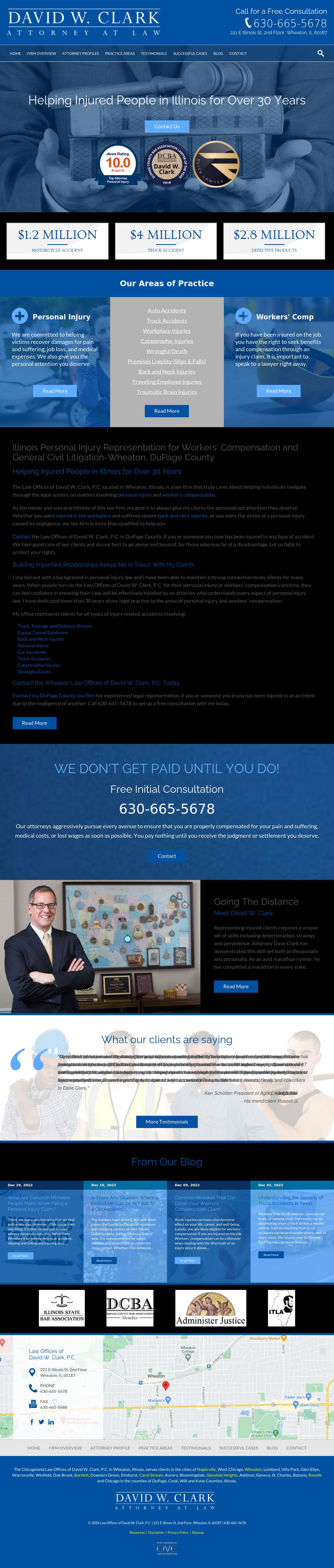 Law Office of David W. Clark P.C. - Wheaton IL Lawyers