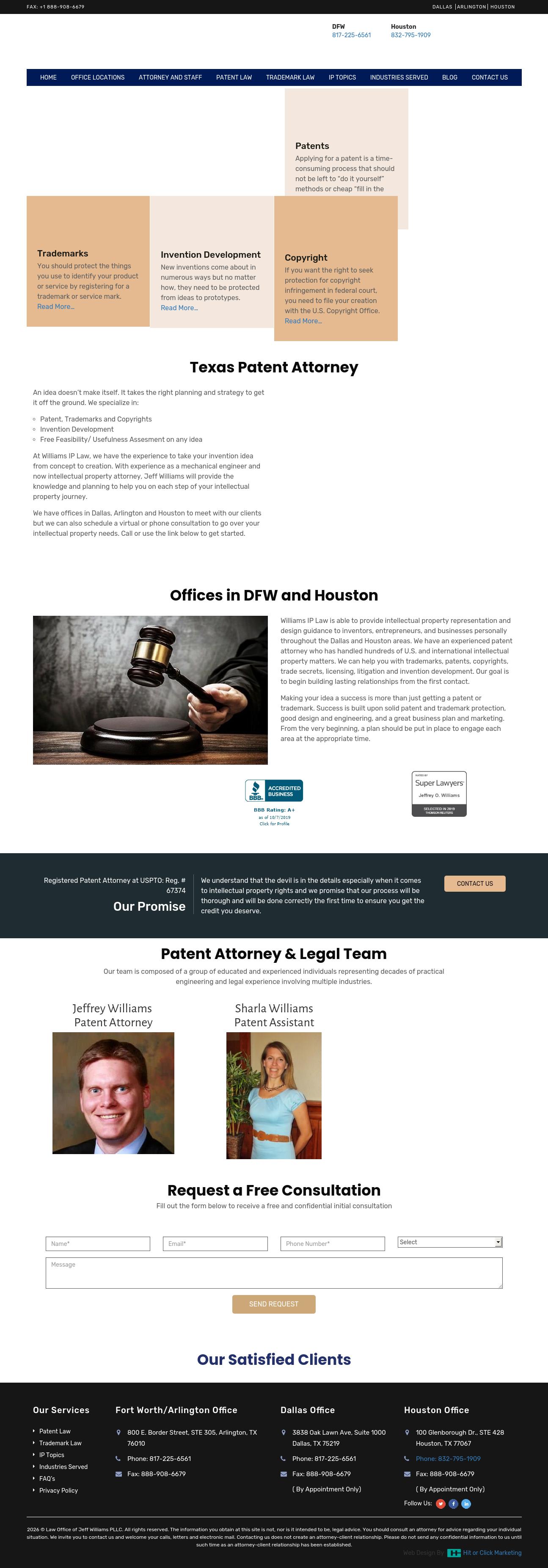 Law Office of Jeff Williams PLLC - Arlington TX Lawyers