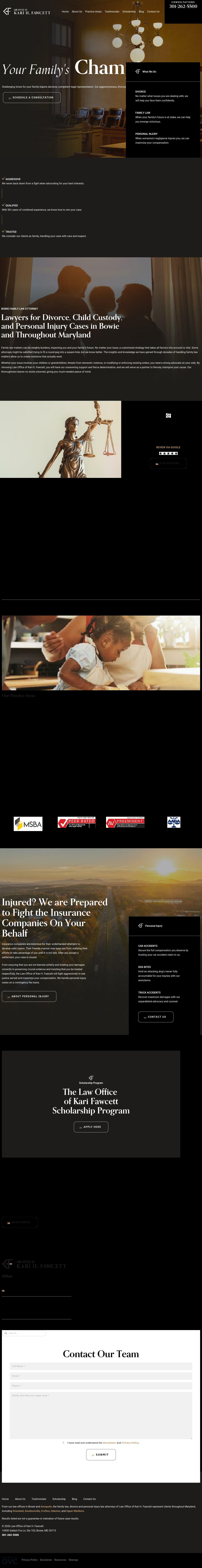 Law Office of Kari Holm Fawcett - Bowie MD Lawyers