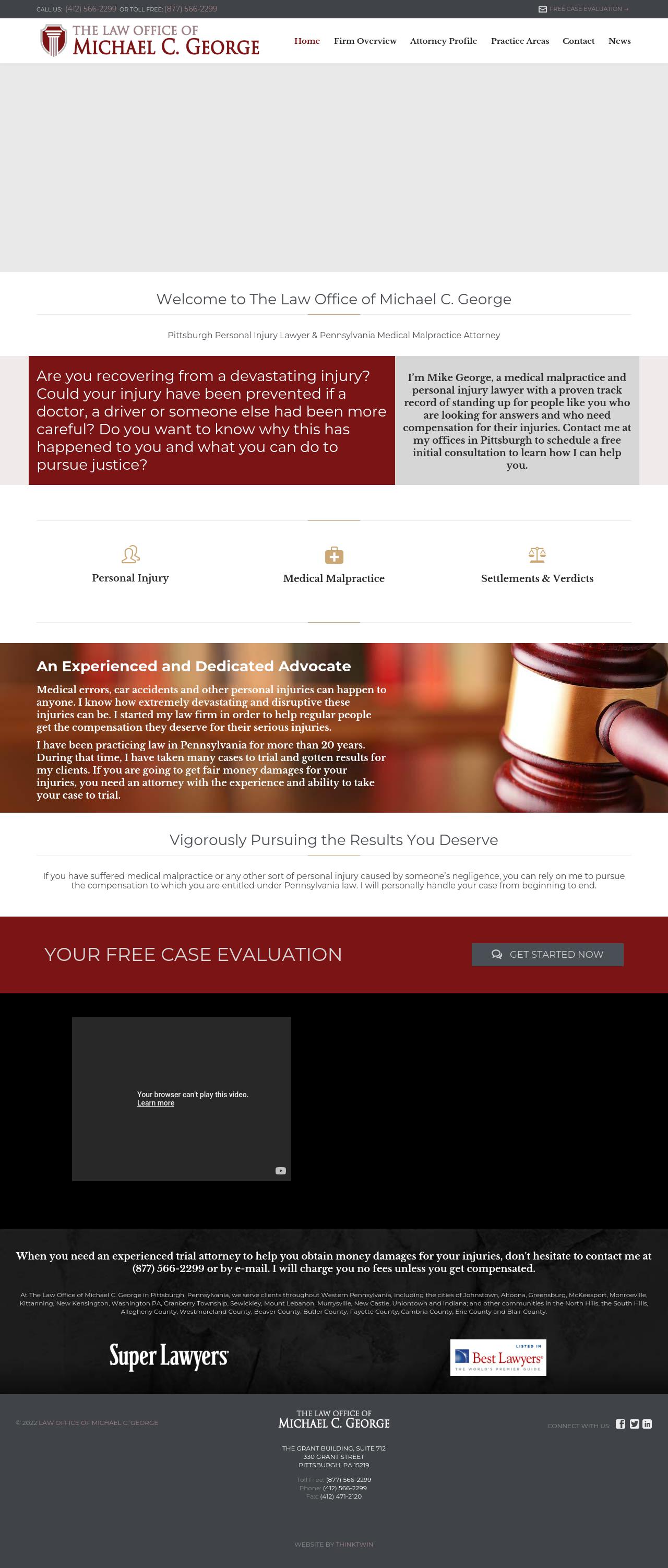 Law Office of Michael C. George - Pittsburgh PA Lawyers