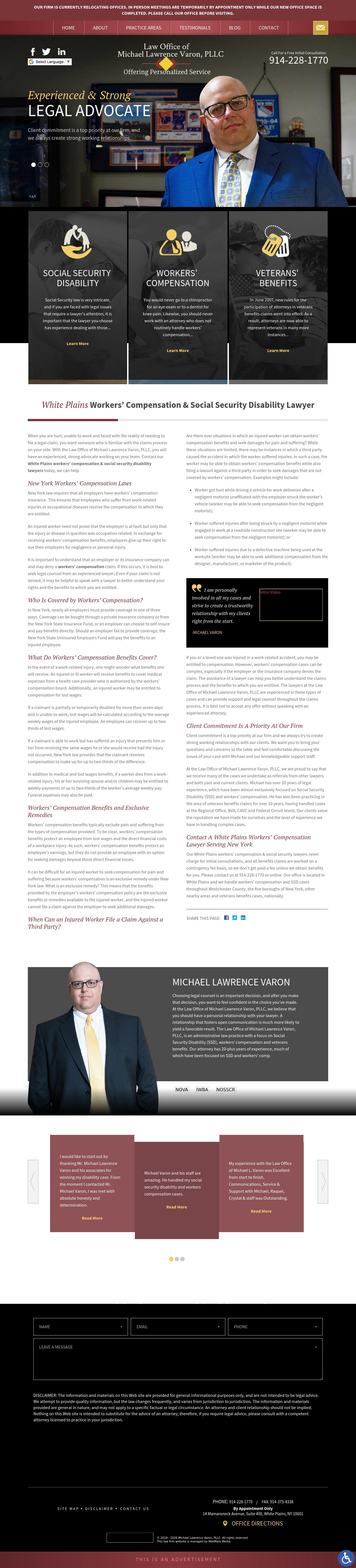 Law Office of Michael Lawrence Varon, PLLC - White Plains NY Lawyers