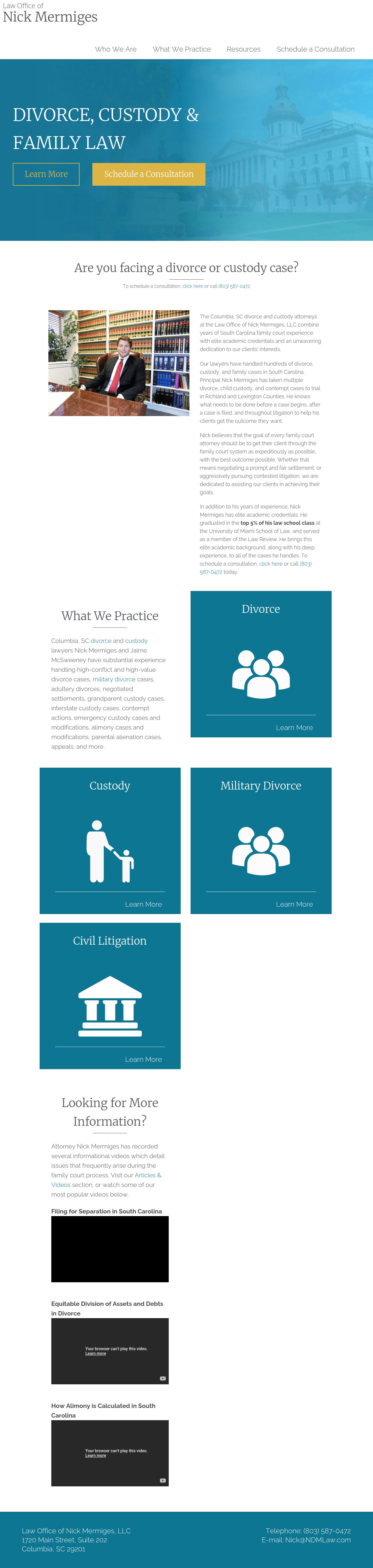 Law Office of Nick Mermiges, LLC - Columbia SC Lawyers