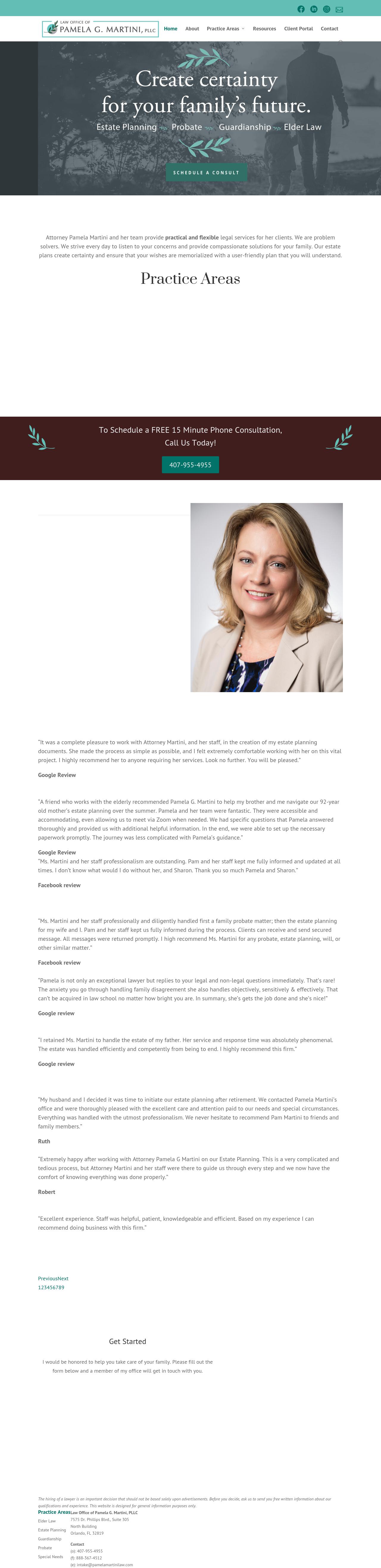 Law Office of Pamela G. Martini, PLLC - Orlando FL Lawyers