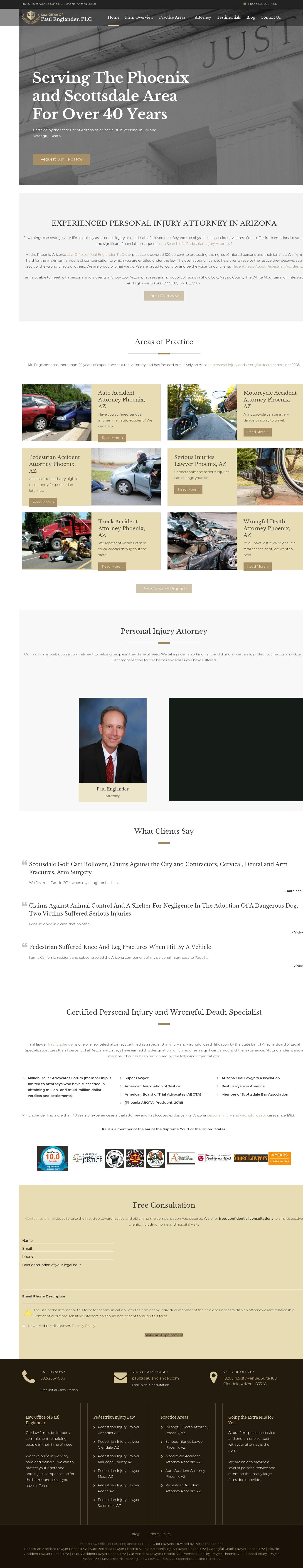 Law Office of Paul Englander, PLC - Phoenix AZ Lawyers