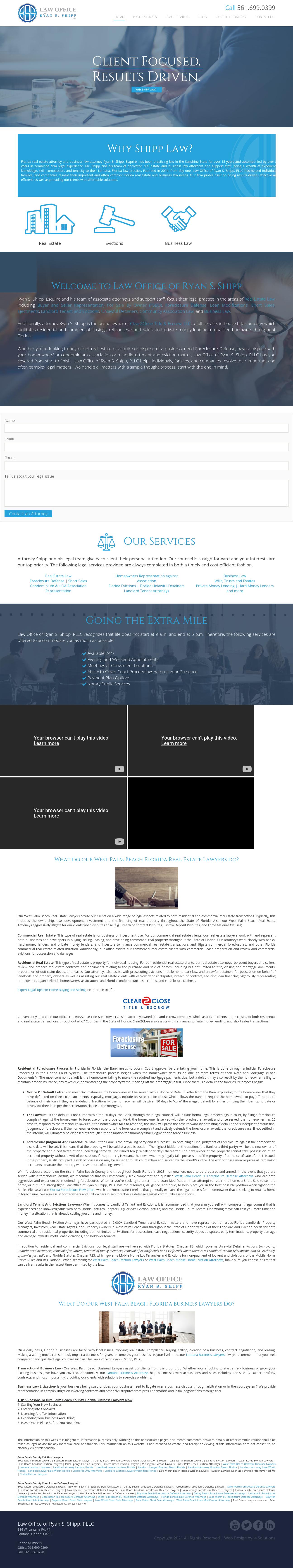 Law Office of Ryan S. Shipp, PLLC - Lantana FL Lawyers