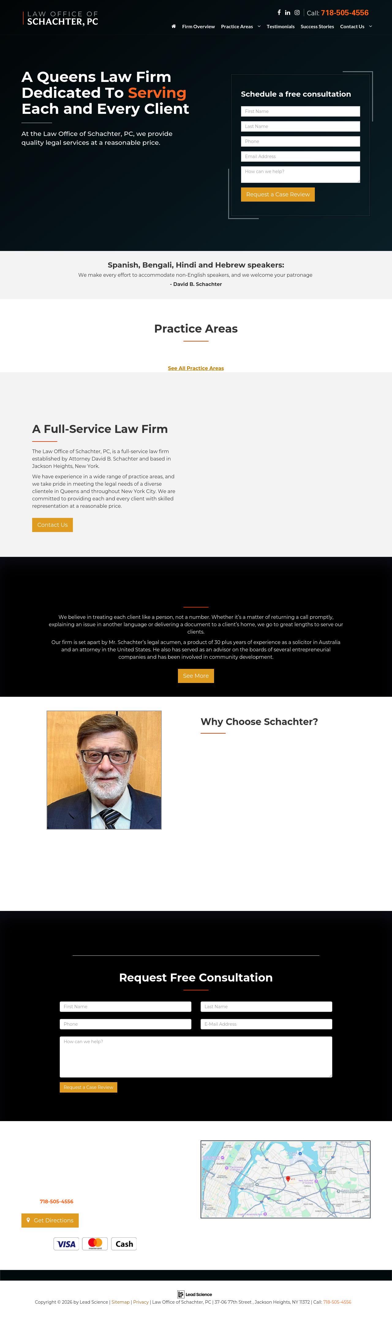 Law Office of Schachter, P.C. - Jackson Heights NY Lawyers